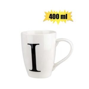 Mug daily tall letter i,400ml