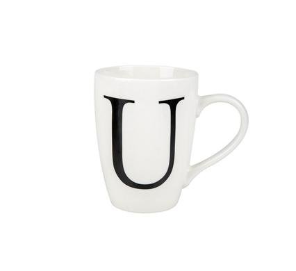 Mug daily tall letter u,400ml