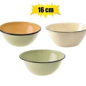 Mixing bowl enamel 16cm plain cash-bowl