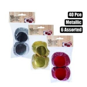 Baking-cup foil muffin 40pce hillhouse