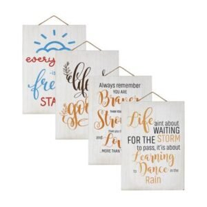 Plaque mdf sign 21x30cm inspirational