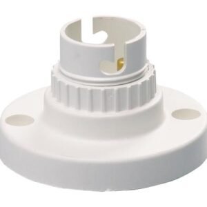 Batten-holder nylon 50mm white bulk