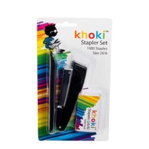 Stationery stapler set mtl w/staples