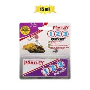 Pratley 1-2-3 glue 15ml-pack