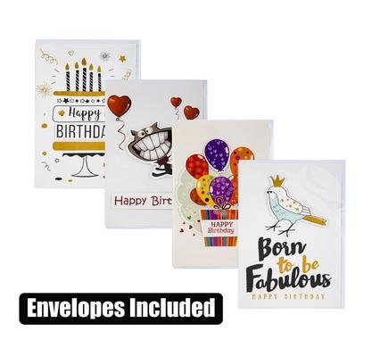 Card & envelope birthday - handmade