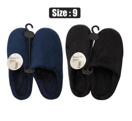 Slipper slip-in plain size 9