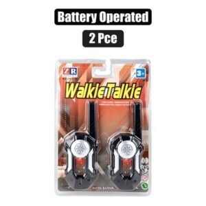 Battery operated walkie talkie 2pc