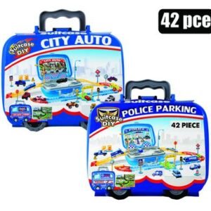 Boys playset parking storage city 42pc