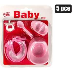 Doll baby accessory set 5pc