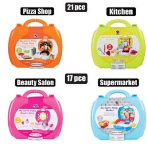 Play-set storage case asstd 23x20cm