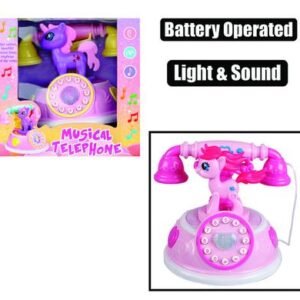 Playset b/o phone with lights and music