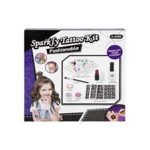 Playset beauty sparkly tattoo kit