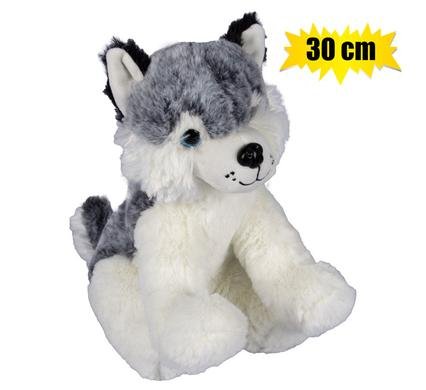 Plush dog husky large 30cm