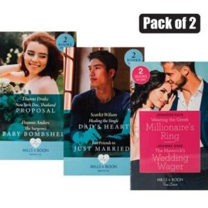 Book novel romance mills&boon 2-pack