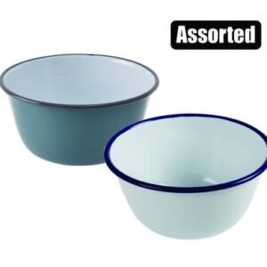 Pudding basin 18cm enamel