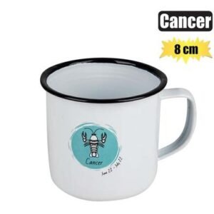 Mug enamel horoscope cancer 8cm