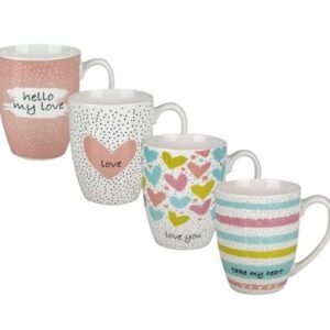 Mug occasions love pastel print