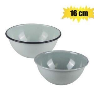 Mixing bowl enamel 16cm cash bowl