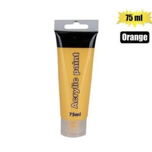 Art+craft paint acrylic 75ml orange past