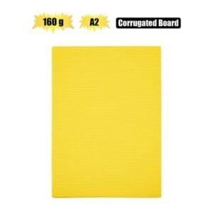 Art+craft a2 corrugated board 160gsm yel