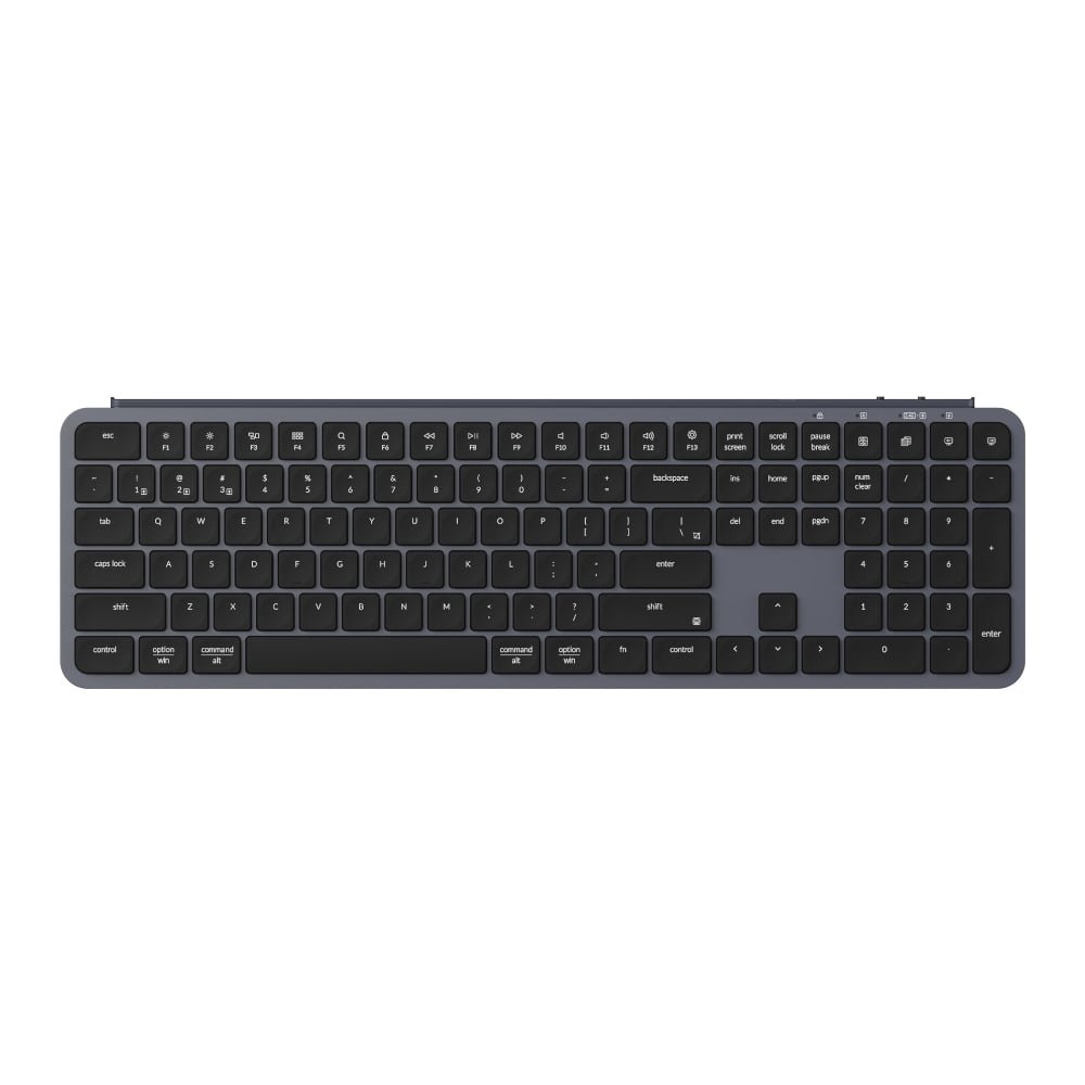 Keychron B6 Pro Ultra-Slim 100% Wireless Keyboard – Space Grey