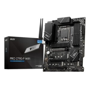 MSI PRO Z790-P WIFI Motherboard – Intel Z790, Wi-Fi 6E, DDR5, ATX