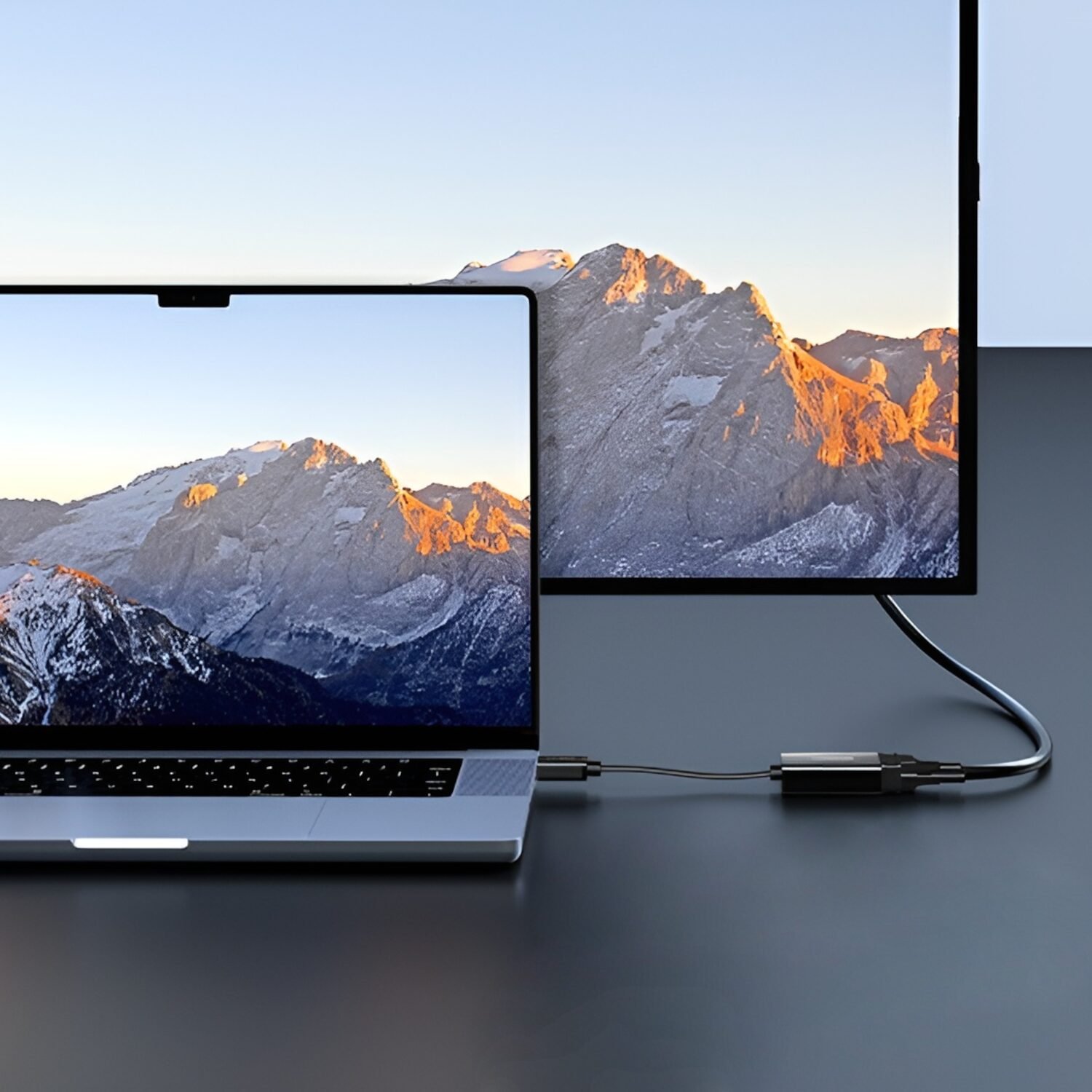 UGREEN HDMI to VGA Adapter, with 3.5mm Audio and Power Port - Black - Image 4